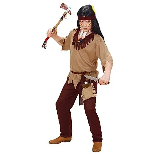 Produktbild: W WIDMANN MILANO Party Fashion - Kinderkostüm Indianer, Wilder Westen, Häuptling, Faschingskostüme