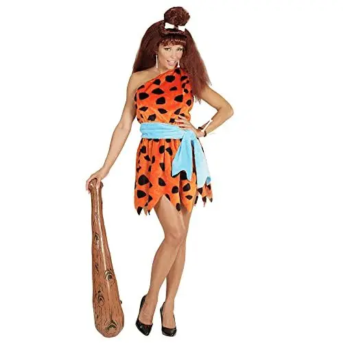 Produktbild: W WIDMANN MILANO Party Fashion - Kostüm Steinzeitfrau, Kleid, Dschungelfrau, Neandertalerin, Verkleidung, Karneval