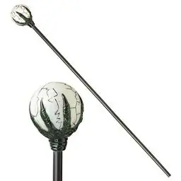 Produktbild: W WIDMANN MILANO Party Fashion, bunter Zauberstab, ideale Länge von 122 cm, unverzichtbares Accessoire für Kostüme, vielseitig einsetzbar für Halloween und Karneval, praktische Maße
