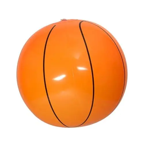 Produktbild: W WIDMANN MILANO Party Fashion 01452 - Aufblasbarer Basketball, 25 cm, Sportler, Karneval, Mottoparty