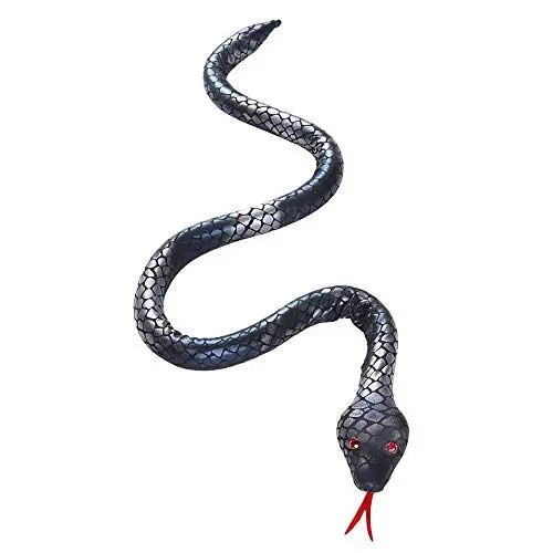 Produktbild: Widmann 04896 - Biegsame Schlange, 56 cm, Accessoire, Armschmuck, Halloween, Karneval