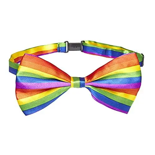 Produktbild: W WIDMANN MILANO Party Fashion 05737 - Fliege Regenbogen, Accessoire, Karneval, Fasching, Mottoparty