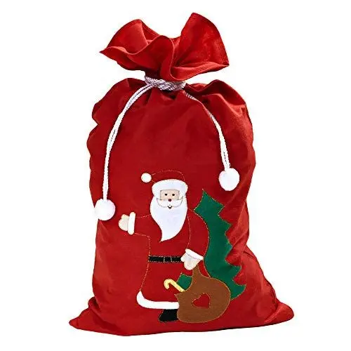 Produktbild: W WIDMANN MILANO Party Fashion 1617B - Weihnachtsmann Sack, verziert, Nikolaus Sack, Weihnachten, Kostüm, Accessoire