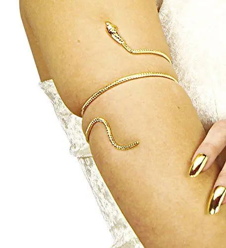 Produktbild: W WIDMANN MILANO Party Fashion 1707S - Schlangen Armband, Armreif, Cleopatra, Fasching, Karneval, Mottoparty
