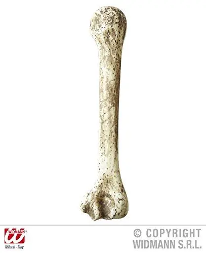 Produktbild: Widmann 2295T, Knochen prehistorisch ca. 39,0 cm lang, Zubehör für Halloween, Karneval oder Fasching