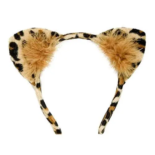 Produktbild: W WIDMANN MILANO Party Fashion 2323L - Haarreif Leopardenohren, Accessoire, Haarschmuck, Kopfschmuck, Karneval, Fasching, Mottoparty