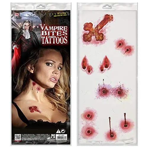 Produktbild: Widmann 40881-6 VAMPIRE BITES TATTOOS -