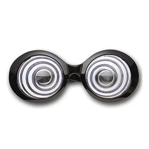 Produktbild: W WIDMANN MILANO Party Fashion 6627Y - Brille Wahnsinniger, schwarz- weiß, verrückter Professor, Psycho, Mottoparty, Karneval