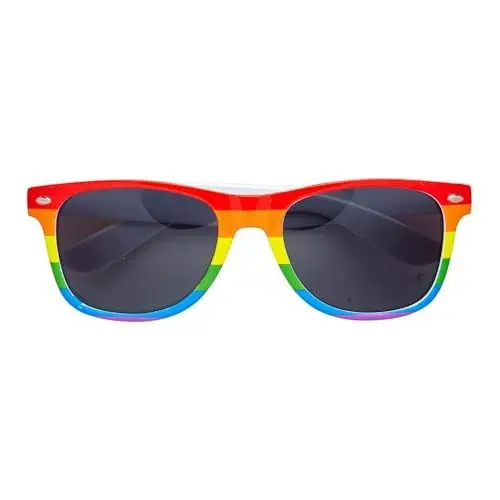 Produktbild: W WIDMANN MILANO Party Fashion 67291 - Brille Regenbogen, Christopher Street Day, Karneval, Mottoparty