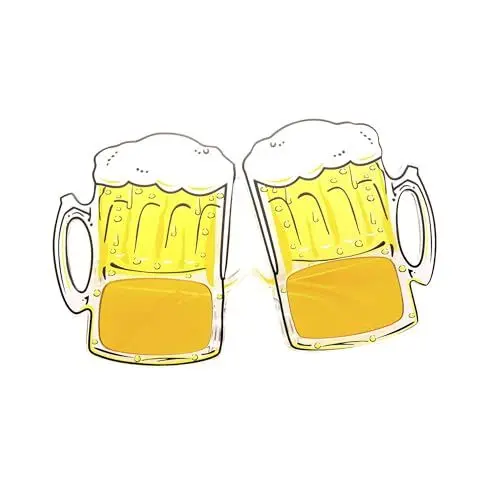 Produktbild: W WIDMANN MILANO Party Fashion 6778O - Bierfestbrille, Bierbrille, Mottoparty, Karneval, Volksfest