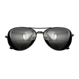 Produktbild: W WIDMANN MILANO Party Fashion 6860P - Polizistenbrille, schwarz, verspiegelte Gläser, Polizei, Karneval, Mottoparty