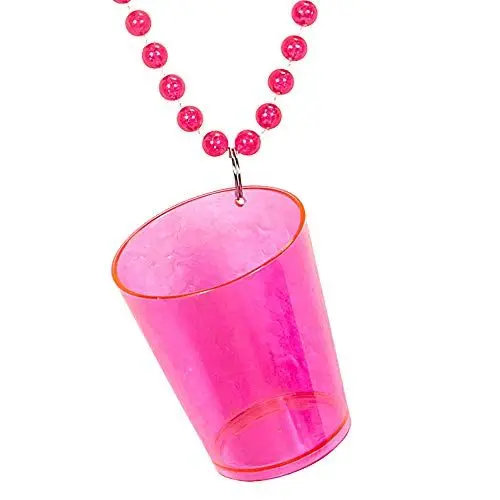 Produktbild: WIDMANN MILANO PARTY FASHION - Schnapsglaskette, Schnapsglas, Malle, Party, Kostüm, Accessoire, Karneval, Mottoparty