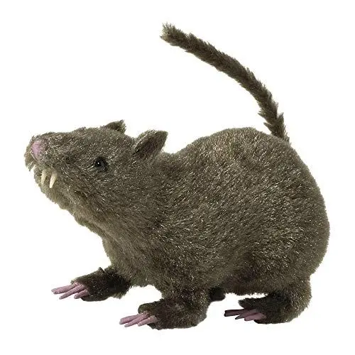 Produktbild: Widmann 7795U - Deko Ratte, circa 21 cm, Dekoration, Halloween, Mottoparty