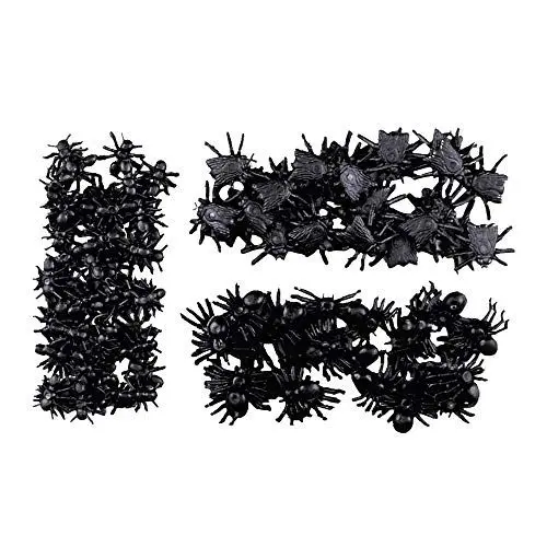 Produktbild: Widmann 8243F - Ameisen, Spinnen und Fliegen Set, Dekoration, Horror, Halloween, Mottoparty