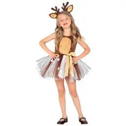 Produktbild: W WIDMANN MILANO Party Fashion - Kinderkostüm Tier, Kleid mit Tutu, Haarreif, Tierkostüm, Faschingskostüme