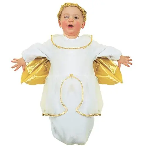 Produktbild: W WIDMANN MILANO Party Fashion - Verkleidung für Babys, Schlafsack mit Kapuze, Faschingskostüme