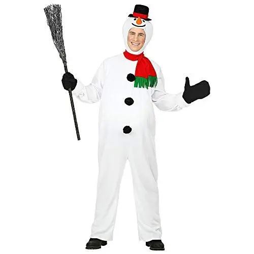 Produktbild: W WIDMANN MILANO Party Fashion - Kostüm Schneemann, Overall mit dickem Bauch, Weihnachtskostüm, Fasching