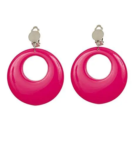 Produktbild: W WIDMANN MILANO Party Fashion - Ohrringe, Neonfarben, Schmuck, für 80er Jahre Mottoparty