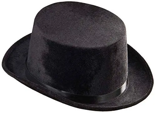 Produktbild: W WIDMANN MILANO Party Fashion - Zylinder aus Samt, Kopfbedeckung, Accessoire, 18. und 19. Jahrhundert, Karneval