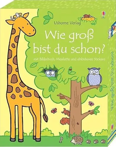 Produktbild: Wie groß bist du schon?: Mit Bilderbuch, Messlatte und ablösbaren Stickern