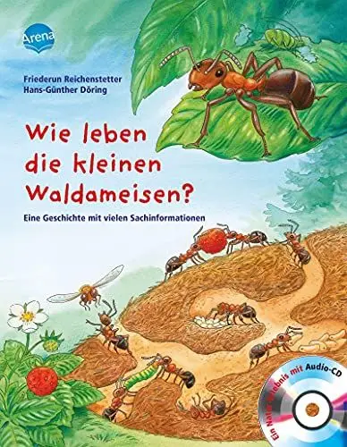 Produktbild: Wie leben die kleinen Waldameisen?: Sachbilderbuch über Umwelt, Natur und Tiere mit Hörspiel für Kindergarten und Grundschule