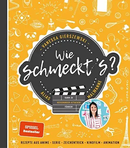 Produktbild: Wie schmeckt's?: Rezepte aus Anime, Serie, Zeichentrick, Kinofilm, Animation von Malwanne