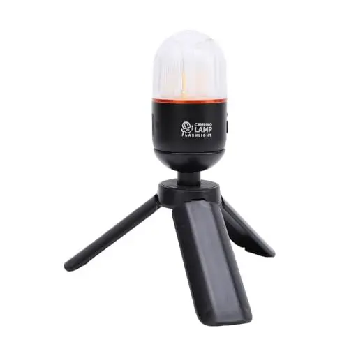 Produktbild: Wiederaufladbare LED-Campinglaterne 6000 Lm, Multifunktionale Taschenlampe mit Stativ, Tragbare Zeltlampe, Notfall-Zeltlicht für Außenbeleuchtung, Wandern, Camping