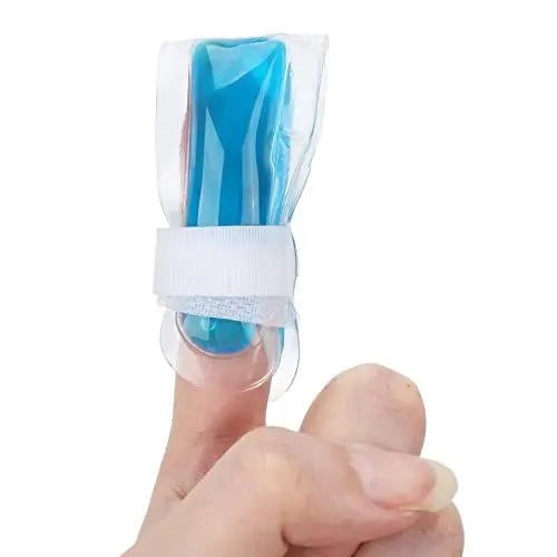 Produktbild: Wiederverwendbare Finger Eispackung – Finger Gel Eispackung, Heiße und Kalte Kompresse Zur Linderung von Fingerschmerzen, Sportverletzungen, Arthritis und Schwellungen