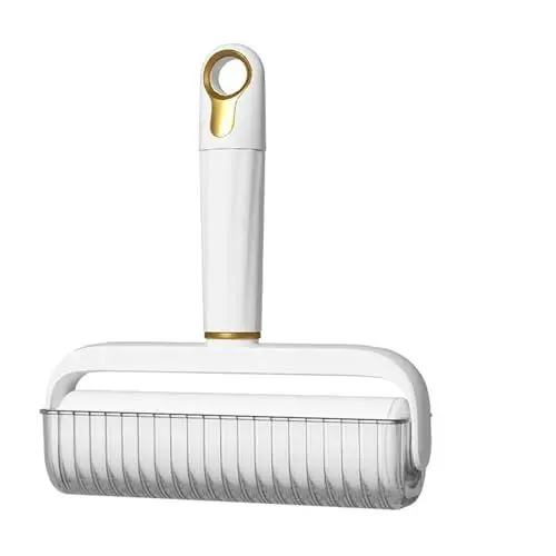 Produktbild: Wiederverwendbarer Gel Fusselroller, Abwaschbar Tragbarer Waschbare Klebrige Gel Fusselrolle Ball, Tierhaarentferner Fusselrolle, Home Nützlichkeit Fusselroller für Haus, Reisen Haarreinigung (weiß)