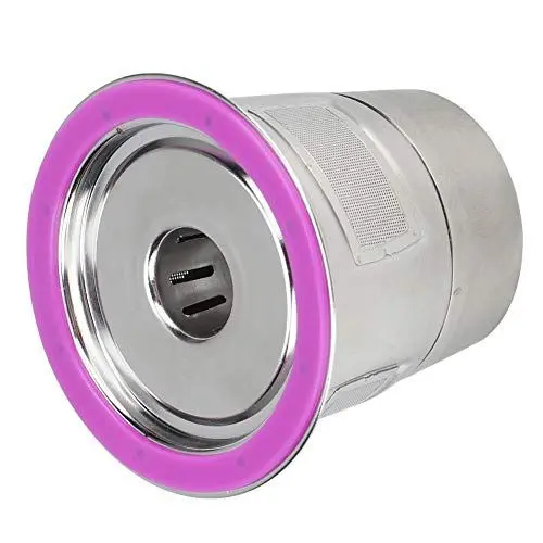 Produktbild: Wiederverwendbarer Kaffeekapselbecher aus Edelstahl, Inklusive Löffel, Reinigungsbürste, Passend für 2.0 1.0 Mini Plus, Praktisch, Langlebig