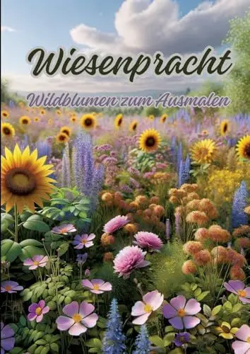 Produktbild: Wiesenpracht: Wildblumen zum Ausmalen