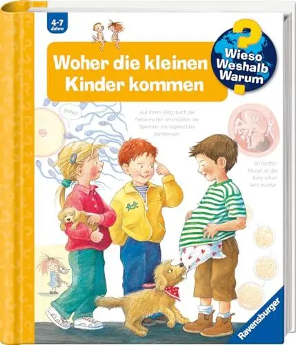 Produktbild: Wieso? Weshalb? Warum?, Band 13 - Woher die kleinen Kinder kommen (Sachbuch ab 4 Jahre - mit Klappen)