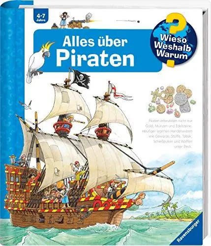Produktbild: Wieso? Weshalb? Warum?, Band 40: Alles über Piraten (Wieso? Weshalb? Warum?, 40): Alles uber Piraten (Kernreihe, 40)