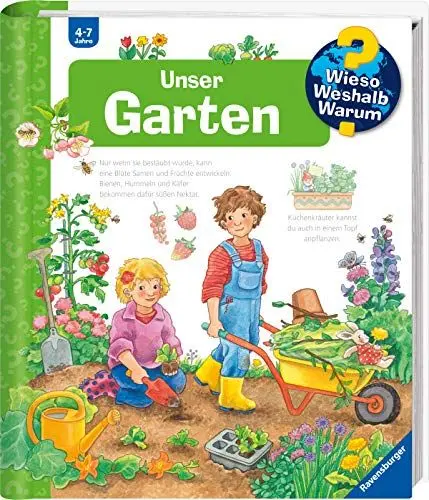 Produktbild: Wieso? Weshalb? Warum?, Band 43 - Unser Garten (Sachbuch ab 4 Jahre – mit Klappen)