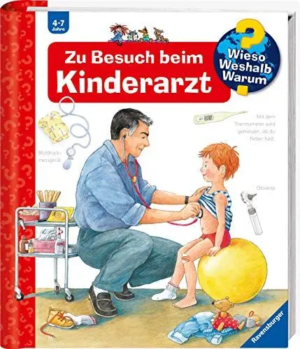 Produktbild: Wieso? Weshalb? Warum?, Band 9 - Zu Besuch beim Kinderarzt (Sachbuch ab 4 Jahre - mit Klappen)