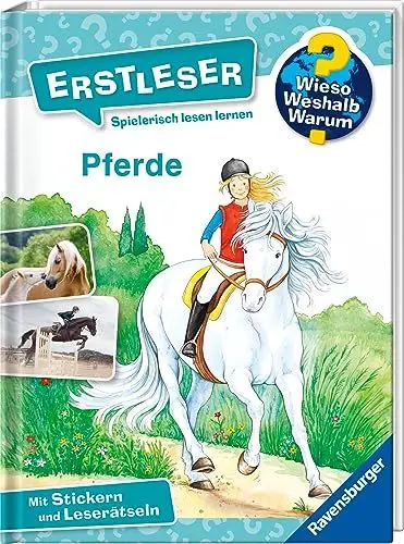 Produktbild: Wieso? Weshalb? Warum? Erstleser, Band 6 - Pferde (2. Klasse, Erstlesebuch ab 7 Jahren - mit Stickern und Leserätseln) (Erstleser, 6)