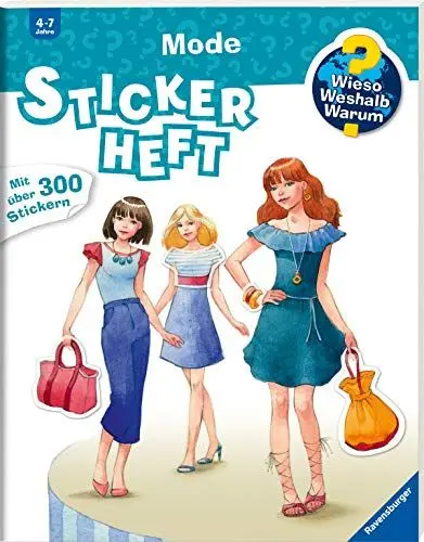 Produktbild: Wieso? Weshalb? Warum? Stickerheft: Mode: Mit über 300 Stickern