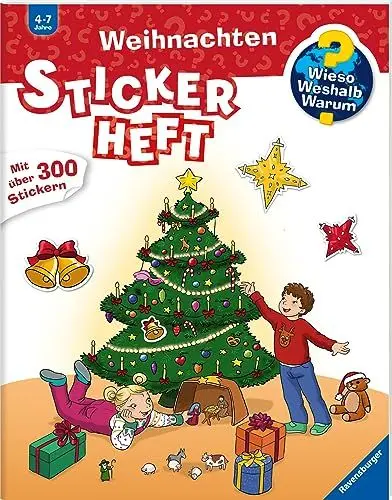 Produktbild: Wieso? Weshalb? Warum? Stickerheft - Weihnachten