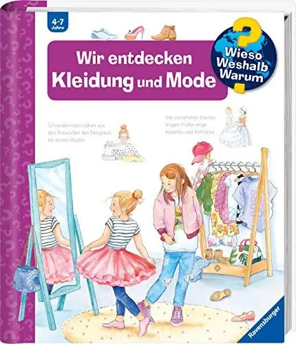 Produktbild: Wieso? Weshalb? Warum?, Band 66 - Wir entdecken Kleidung und Mode (Sachbuch ab 4 Jahre – mit Klappen)