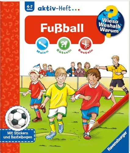 Produktbild: Wieso? Weshalb? Warum? aktiv-Heft - Fußball