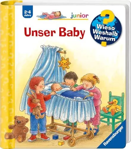 Produktbild: Wieso? Weshalb? Warum? junior, Band 12 - Unser Baby (Sachbuch ab 2 Jahre - mit Klappen) (junior (2-4 J.), 12)