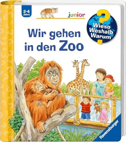 Produktbild: Wieso? Weshalb? Warum? junior, Band 30 - Wir gehen in den Zoo (Sachbuch ab 2 Jahre - mit Klappen)