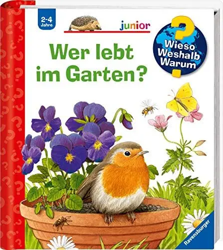 Produktbild: Wieso? Weshalb? Warum? junior, Band 49 - Wer lebt im Garten? (Sachbuch ab 2 Jahre - mit Klappen) (junior, 49)