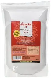Produktbild: Wiezucker Erythritol, 1er Pack (1 x 1 kg) 1000 Gramm
