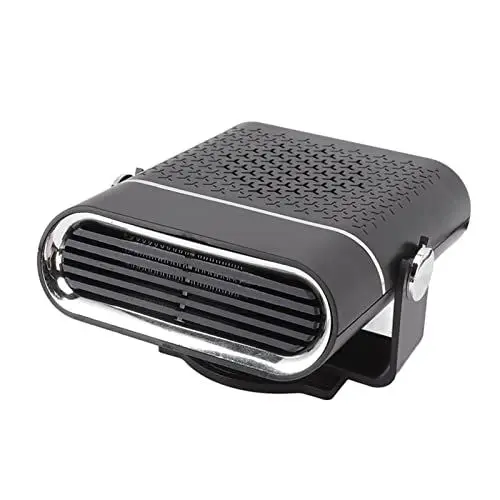 Produktbild: Wifehelper 24V Windschutz Scheibe Defogger Defroster, Heizgeräte 360 Grad Rotierende Auto Heizung Schnell Heizung Tragbarer Feuerzeug für LKW (Schwarz)