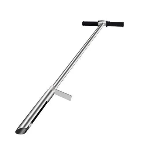 Produktbild: Wifehelper Bodensonde für Bodenproben, Bodentest-Sets mit Röhrenförmigem T-Griff aus Edelstahl für Zimmerpflanzen, Rasen, Garten, Bauernhof, Probenahmewerkzeug für Bodensondenstangen aus