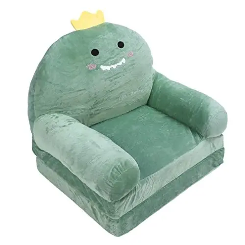 Produktbild: Wifehelper Faltbares Kindersofa, Kleinkind-Sofa, Bett, Faules Mädchen, Couch, Baby, Zusammenklappbarer Dinosaurier-Sitz, Cartoon-Nette Prinzessin, Kleines Bett, Couch, Sofas (2 Schichten)