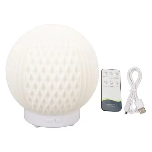 Produktbild: Wifehelper Mond-Diffusor für ätherische Öle, Ultraschall-Luftbefeuchter 200 Ml, Aromatherapie-Ultraschall-Nebel ätherisches Öl, Warmes Licht, 9 Stunden Anhaltender Nebel für Zuhause, Büro,