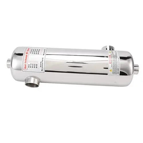 Produktbild: Wifehelper Schwimmbad-Wärmetauscher, Heizgeräte, Spa, 60 KW, Heizgeräte, Thermostat, Heizmaschine, Temperatur-Thermostat, Heizgerät mit Pool-Wärmepumpen