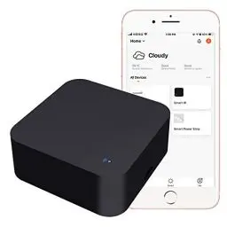 Produktbild: WiFi Smart Remote Controller Smart Home Infrarot Universal-Fernbedienung Blaster, eine für alle Steuerung AC TV DVD CD AUD Klimaanlage SAT usw., kein Hub erforderlich, kompatibel mit Alexa und Google